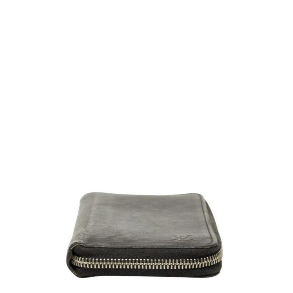 Louis Vuitton Epi Zippy Vertical Wallet Black